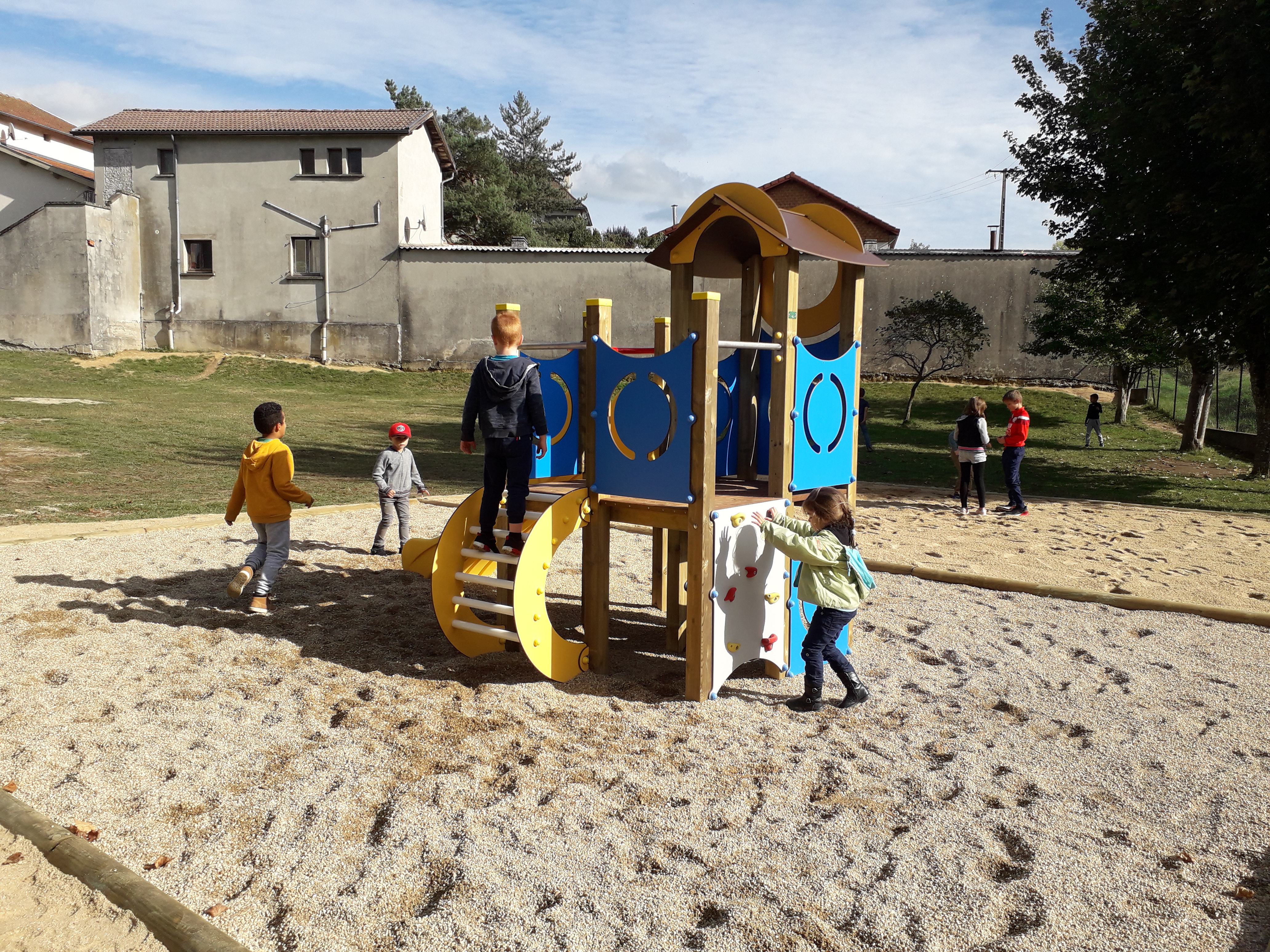 Bac a sable pour les écoles